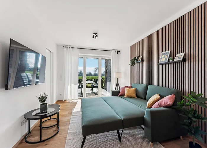 Apartment Bohnapartments Dümmer Suites, Lage 350 M Zum See, Balkon, Wlan, Parkplatz Lembruch